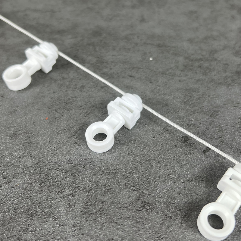 Manufacture Smooth Running Curtain Track Accessories S Wave Curtain Runner