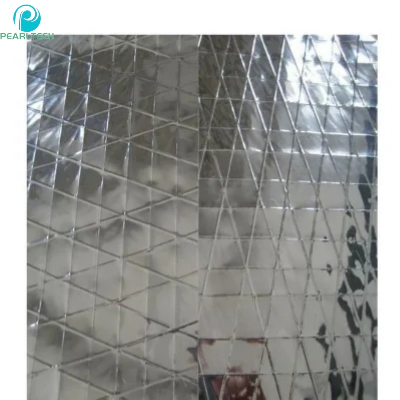 Metalized Polyester with Fibreglass Scrim as Flextible Foil Air Duct Jacket