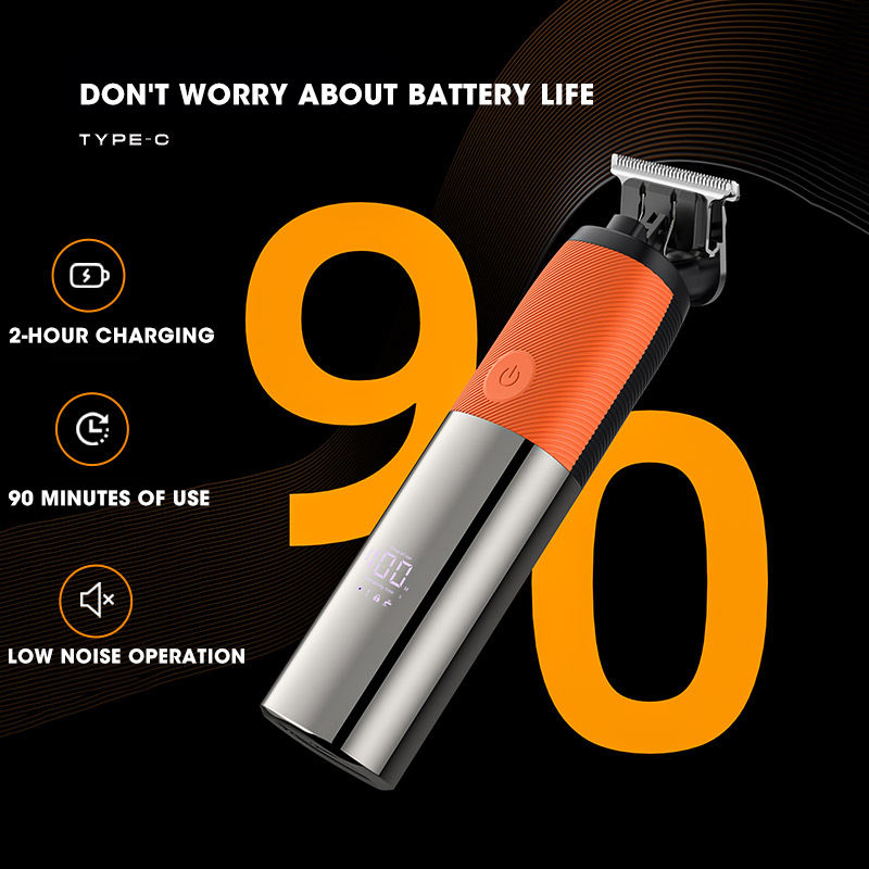 Cordless All-in-One Electric Oil Hair Clipper Men's Shaving Nose Hair Salon Special Hair Trimmer