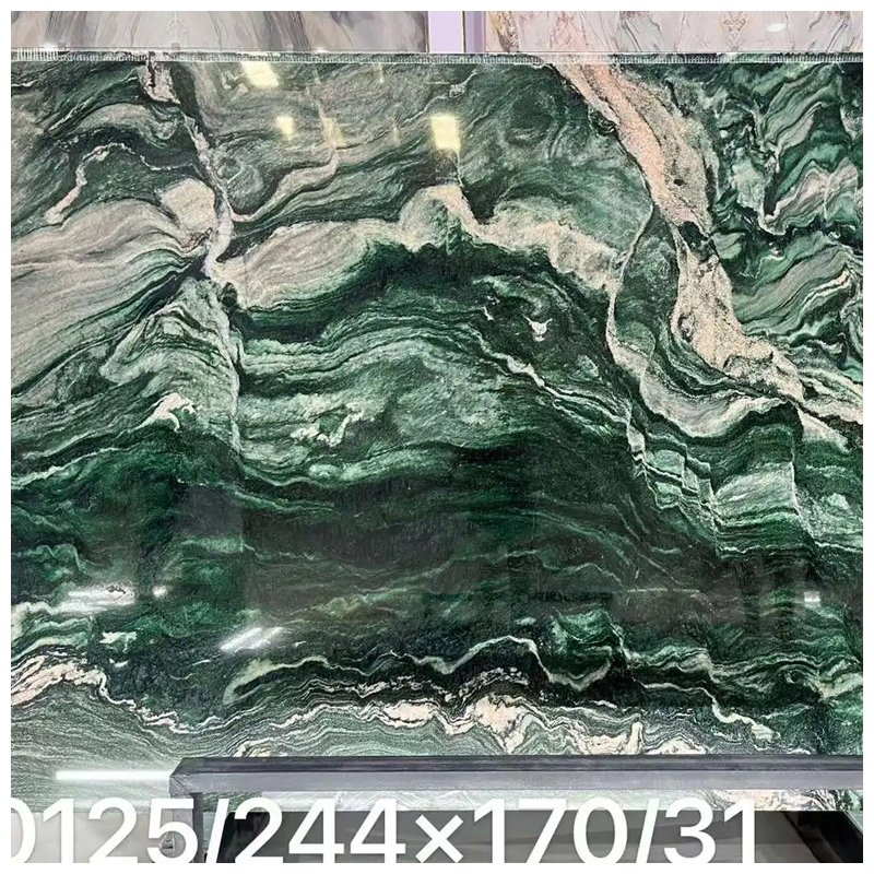 Lapponia Green Quartzite Slabs for Tiles and Countertops
