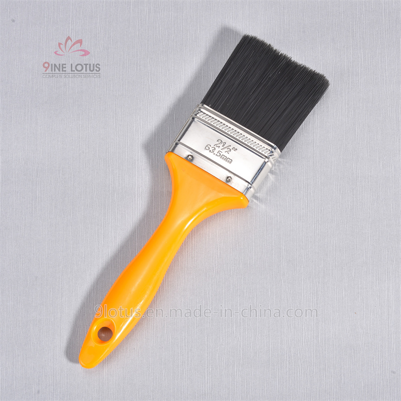 Soft Nylon Double Color Wooden Handle Paint Brush