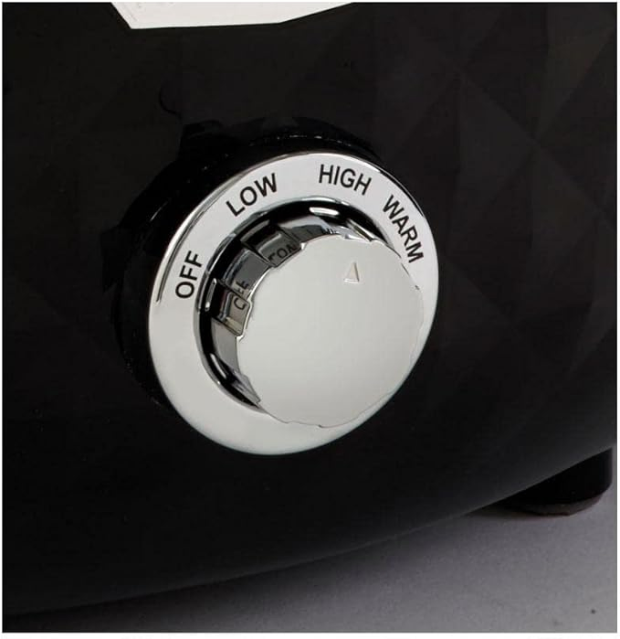 6qt Slow Cooker with Non-Stick Interior for Easy Cleaning