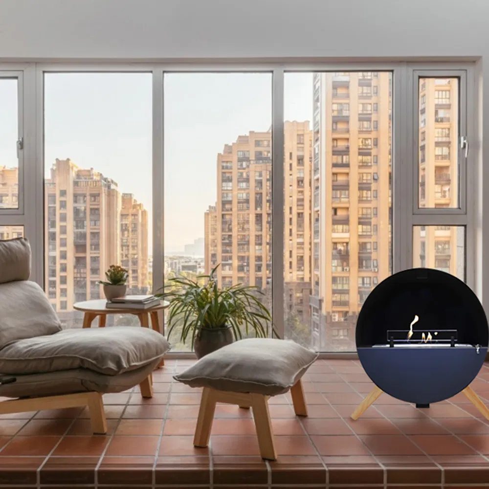 Diameter 65 Cm Small Size Mini Bio Ethanol Fireplace Intelligent Ethanol Burners