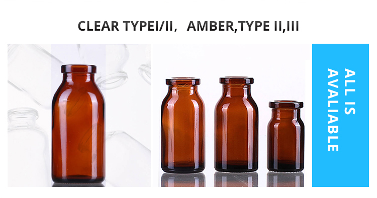 Neutral Borosilicate Glass Glass Bottle 60-240ml