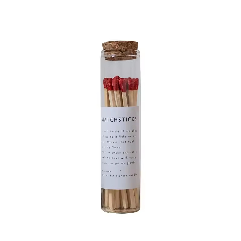 3-Inch Wooden Match Are Packed in Glass Bottles and Cans.