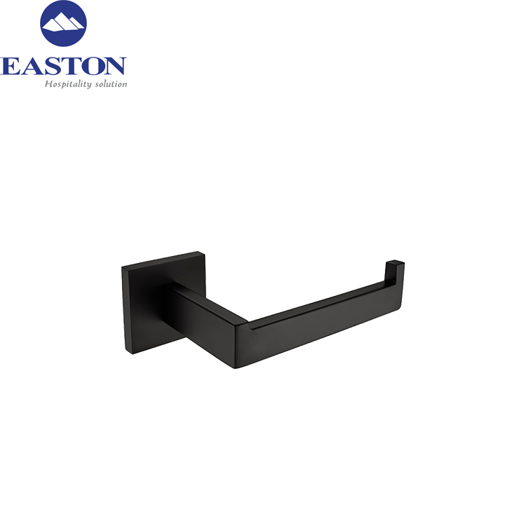 Hotel Bathroom Stainless Steel Accessories Black Towel Ring