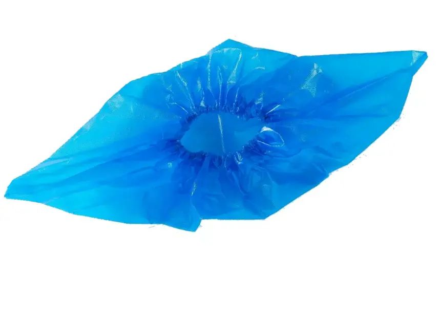 Overshoes Waterproof Wholesale Foot Cover Plastic Anti-Slip Disposable PE Shoe Cover