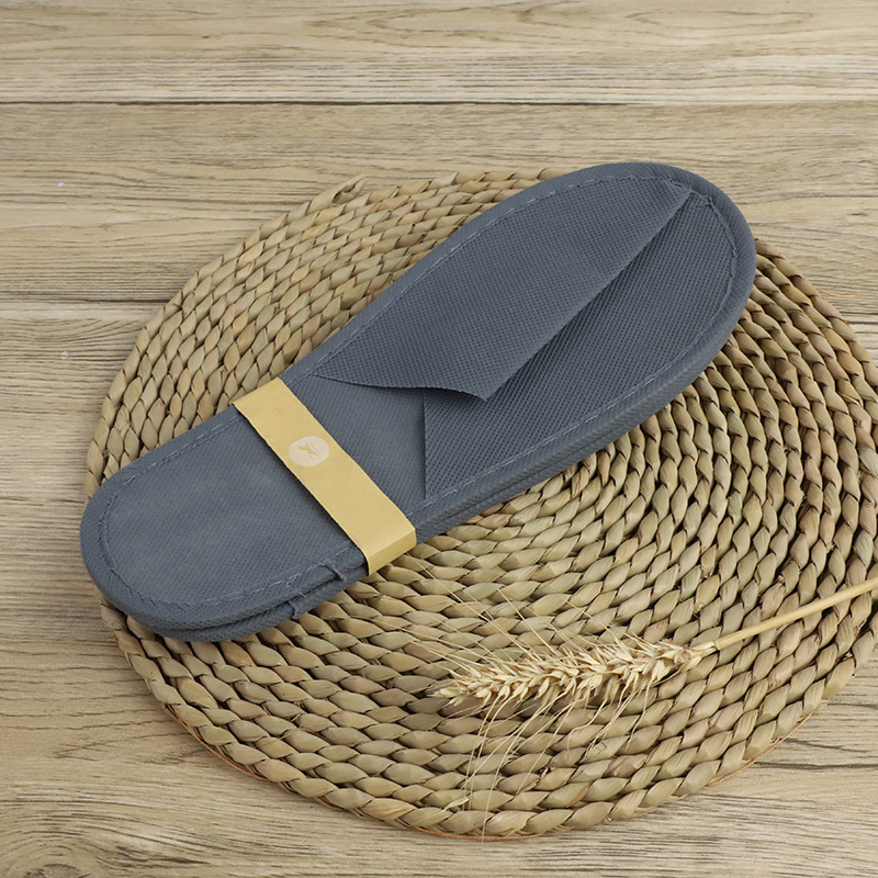 Airline Disposable Slippers Foldable Airline Slipper Disposable House Slippers Luxury SPA Slippers