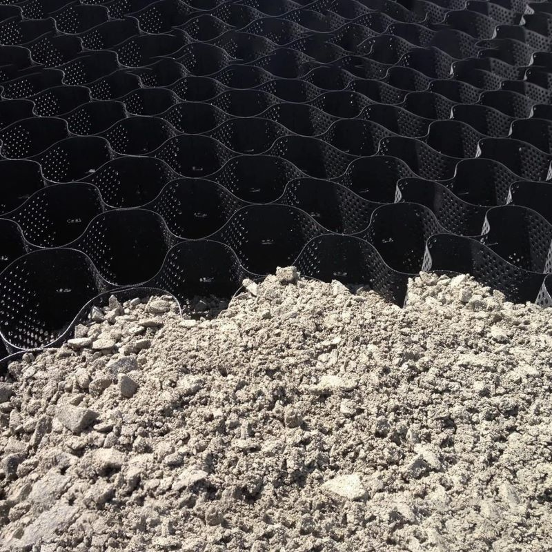 Plastic HDPE Geocell Honeycomb Driveway Gravel Slope Reinforcement for Road