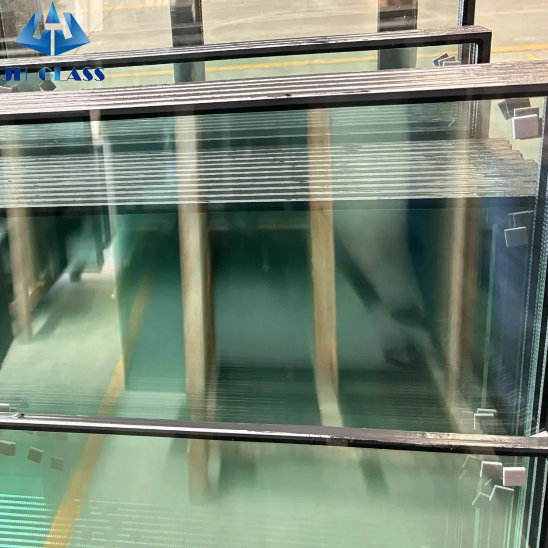 4mm+6A+5mm, Clear Plain, Ultra Clear, Top Quality, Float Clear Process, Vacuum, Window, Toughened Insulated Glass for Door, Windows