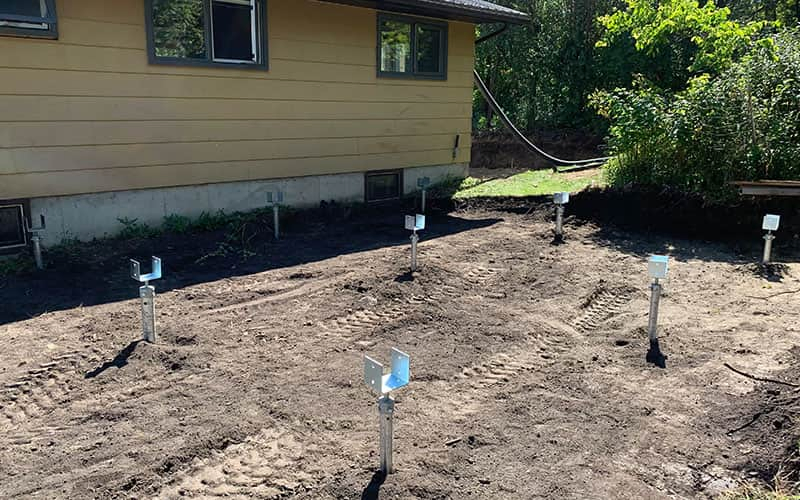 Винтовые сваи двойной спирали для фундаментов