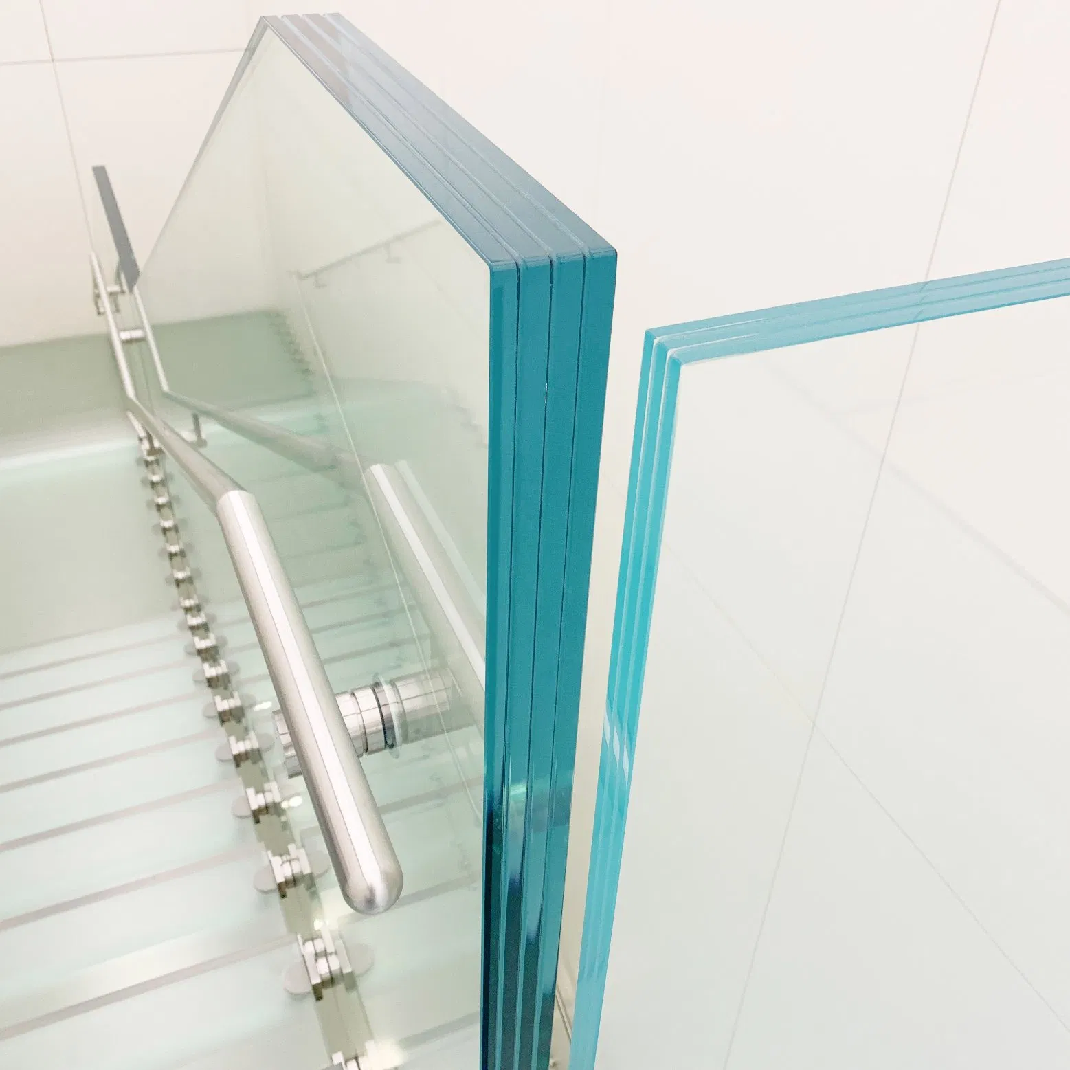 6.38mm 6.76mm 8.38mm 8.76mm 10.38mm PVB Clear/Tinted Laminated Glass Safety Glass for Door Window