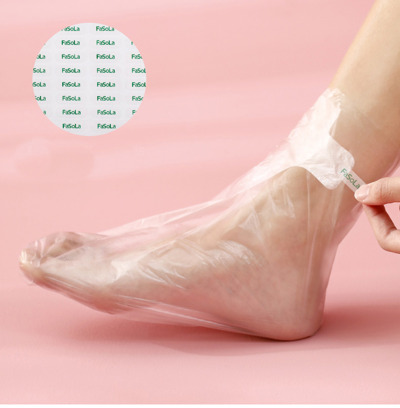 Manufacture Custom PE Plastic Transparent Foot Cover for Foot Protection Try Shoes Shopping
