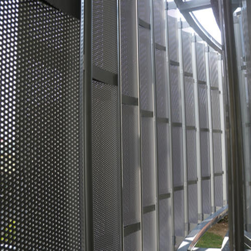 Aluminium Sun Louver Shading Panel Shutter Blades