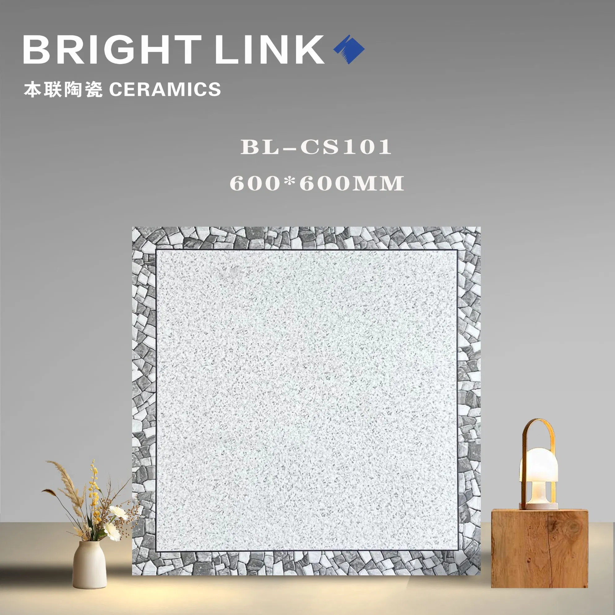 Factory Price 600*600mm R11 Non-Slip 12mm Thickness Antique Rustic Matte Porcelain Floor Paving Tile