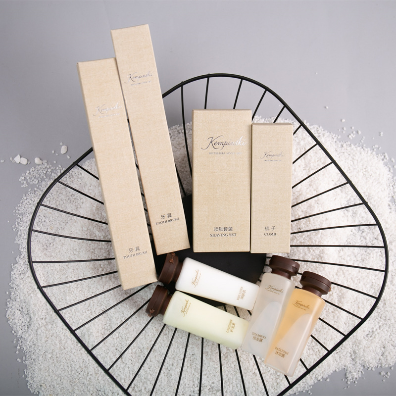 Box Packing Travel Disposable Hotel Amenities Set