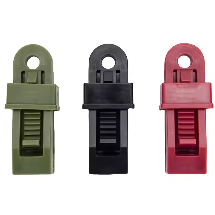 High Quality Firmly Fastening Outdoor Camping Canvas Plastic Tent Clips