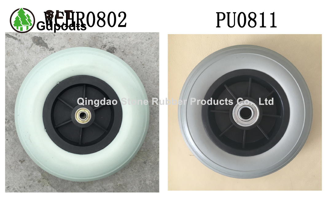 200X50 Wheelchair Front Wheel for Folding Wagon