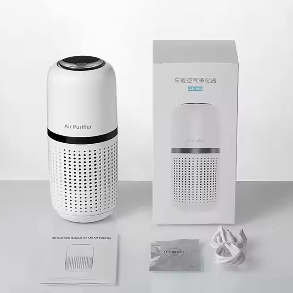 Portable Air Cleaner Purifier Desktop USB Rechargeable Fresh Air Car Air Purifier Households