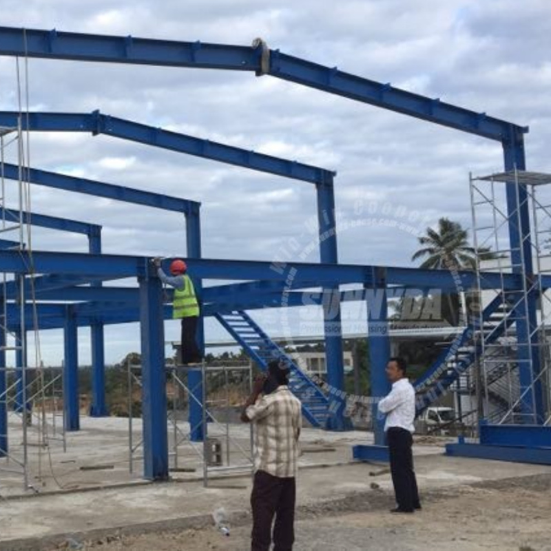 Modern Design Steel Structure Staircase Supplier (SD-597)