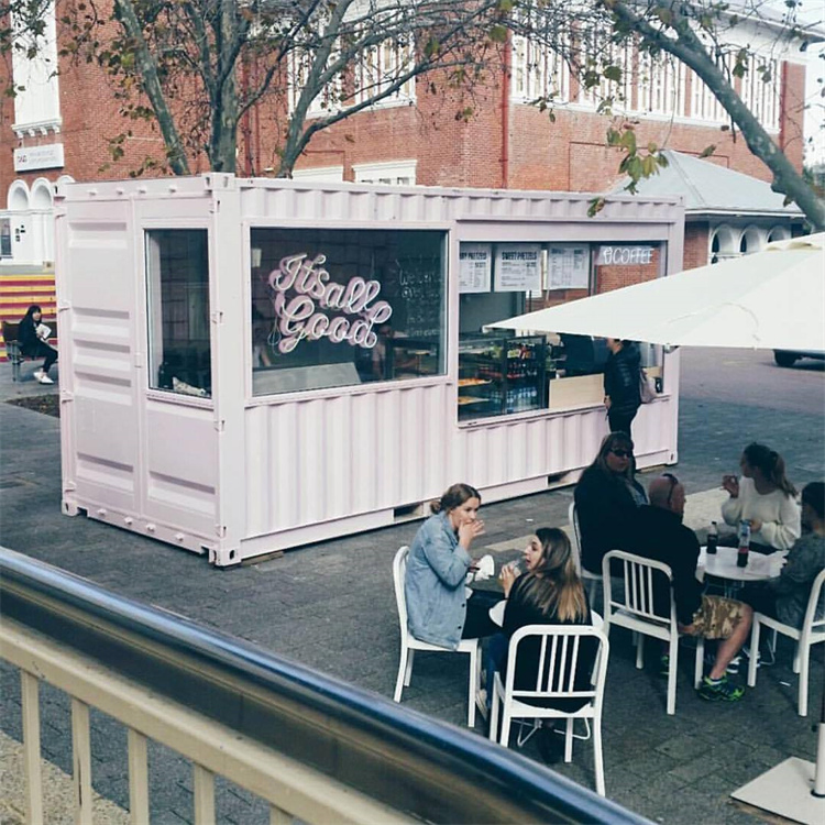 China Hot Selling Shipping Containers Restaurant Container Pub Bar Float for Bubble Tea Coffee