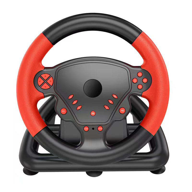 Wholesale 4in1 Wireless Multi-Function Racing Gaming Steering Wheel with Shifter and Pedals