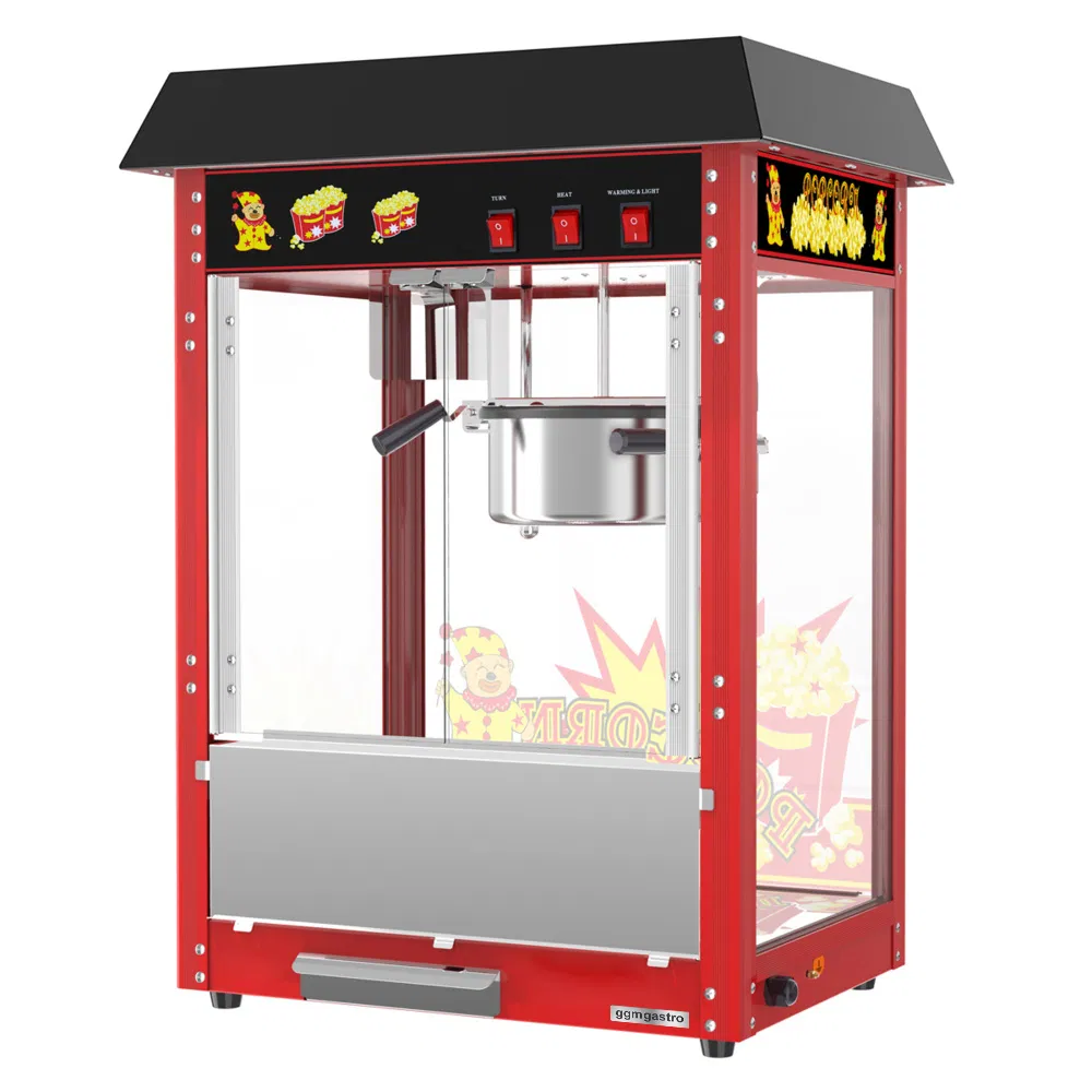 Large Capacity Automatic Industrial Commercial Ball Shape Popcorn Machine
