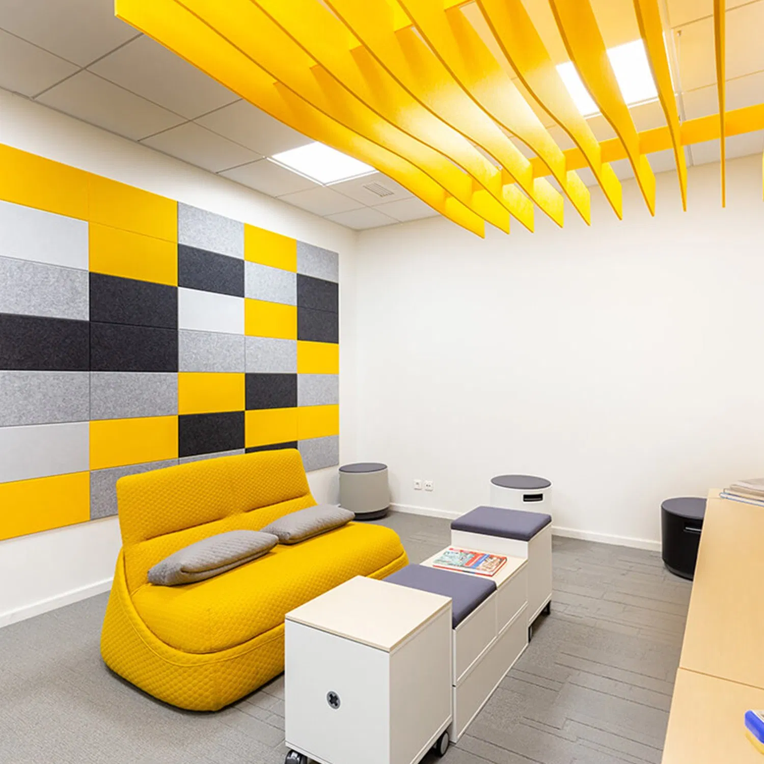 High-Performance Ceiling Soundproofing Baffle Panels for Quiet Spaces