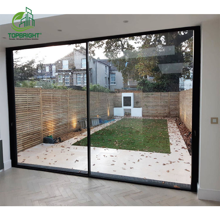 Basic Customization Florida Approved Hurricane Impact Patio Sliding Doors and Windows Double Glazed High Quality Sliding Door for Houses