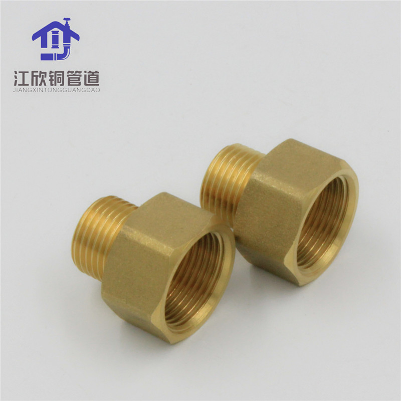 Brass Hexagonal Dzr Material Adapter Pipe Fittings Sleeve