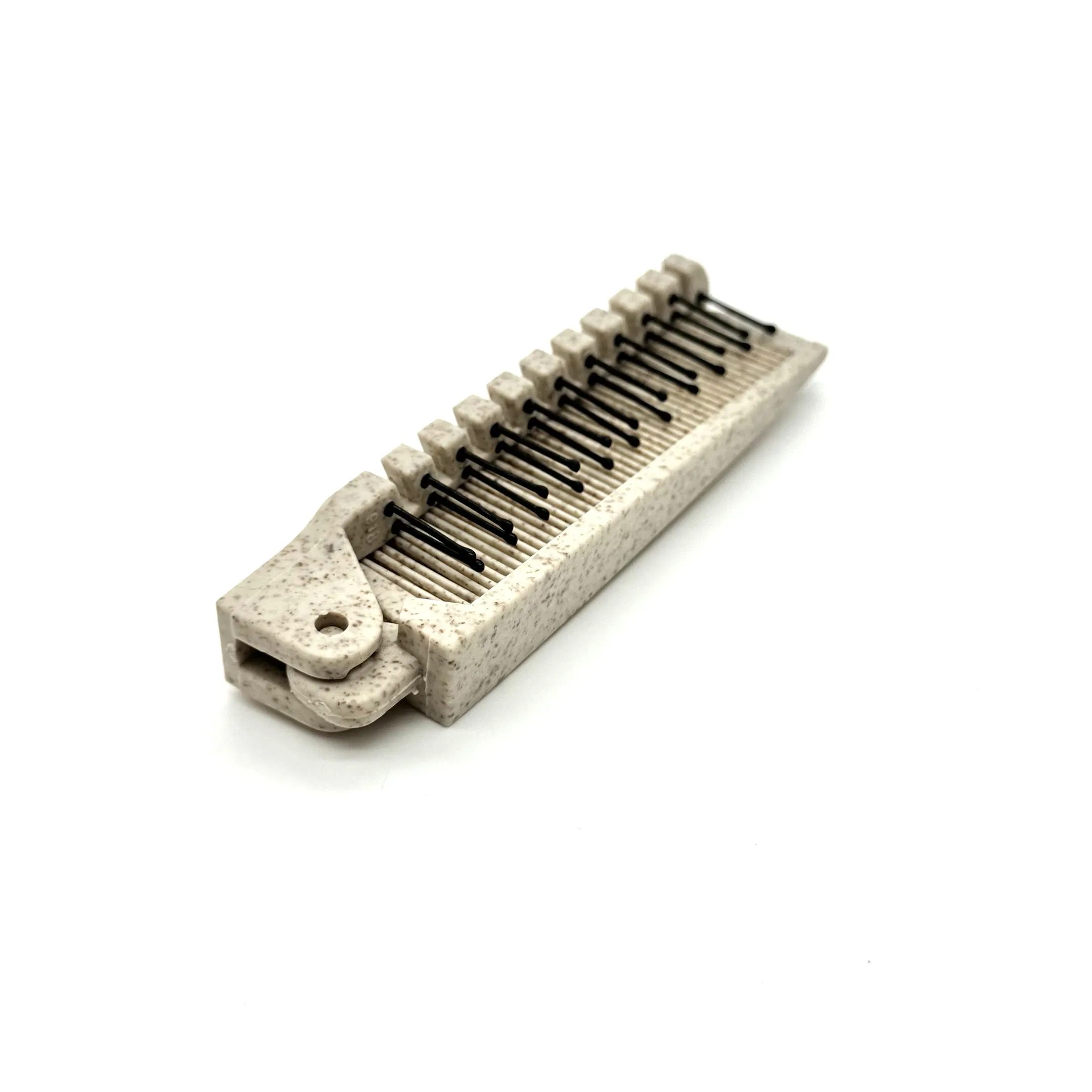 Eco-Friendly Straw Folding Comb for Stylish Hair Care 07