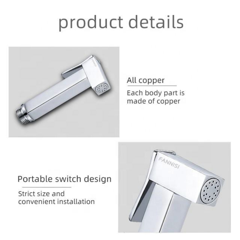 Ручной спрей для биде Fannisi, ABS, для женщин