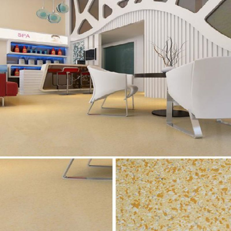Hospital Office SPA Center Commercial 2mm Thickness Waterproof Plastic PVC Laminate Floor