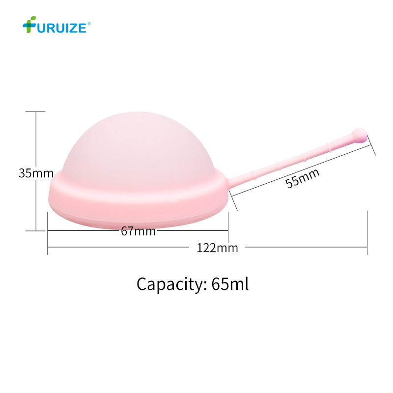 100% Medical Grade Silicone Menstruation Cup Wholesale Reusable Custom Reusable Medical Wholesale Copa Comfortable Women Silicone Menstrual Disc