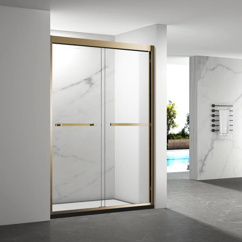 Factory Price Tempered Glass Shower Enclosure Sliding Shower Door for Bathroom