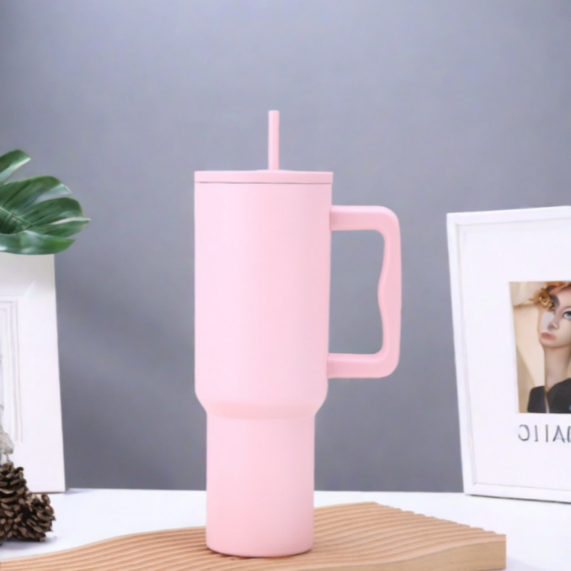 Hot Sale Insulated BPA Free Stainless Steel Water Bottle Vacuum Flask Jug Cup Mug Tumbler Simple Spill Proof 40 Oz 30oz Thermo with Handle