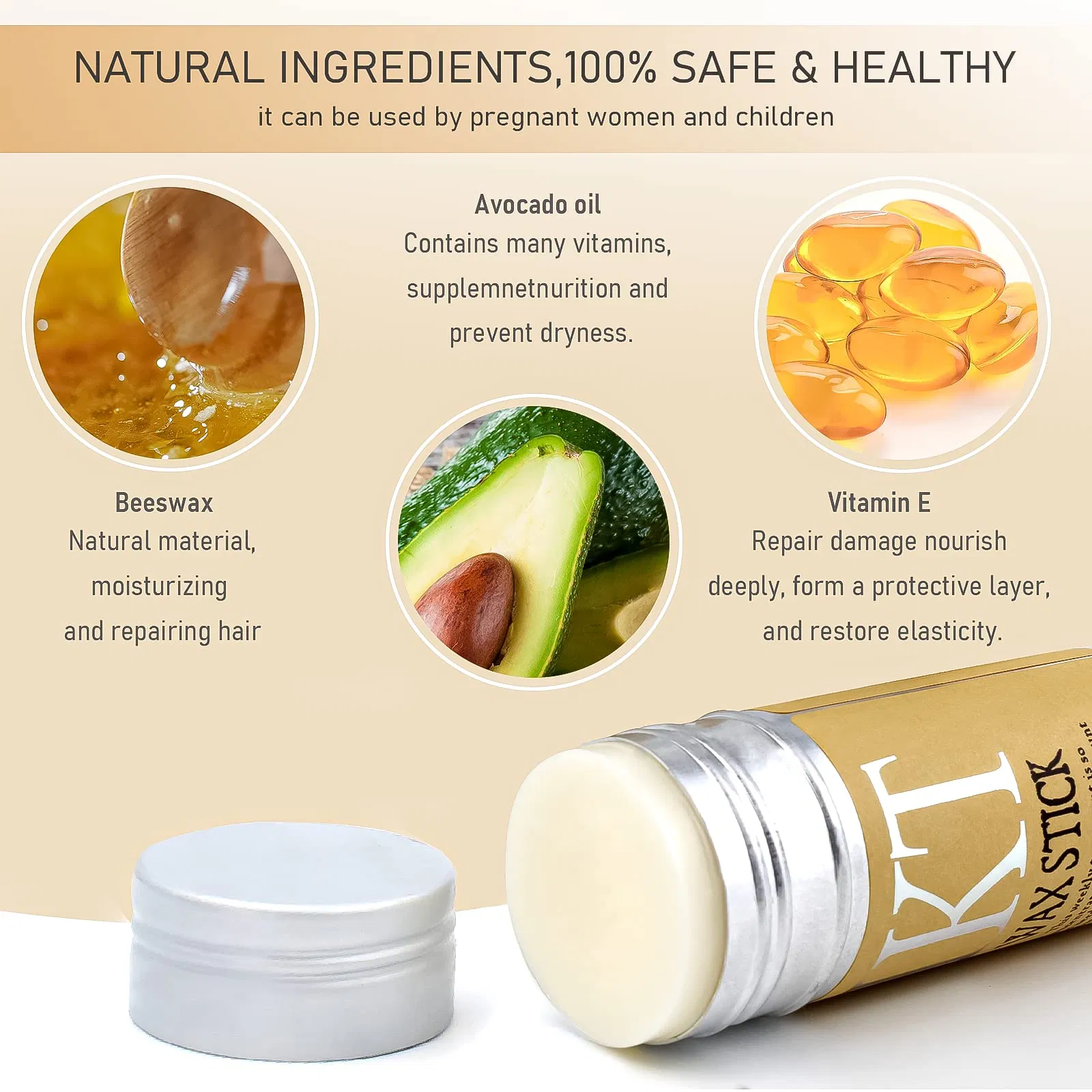 Private Label Strong Hold Ikt Hair Wax Stick