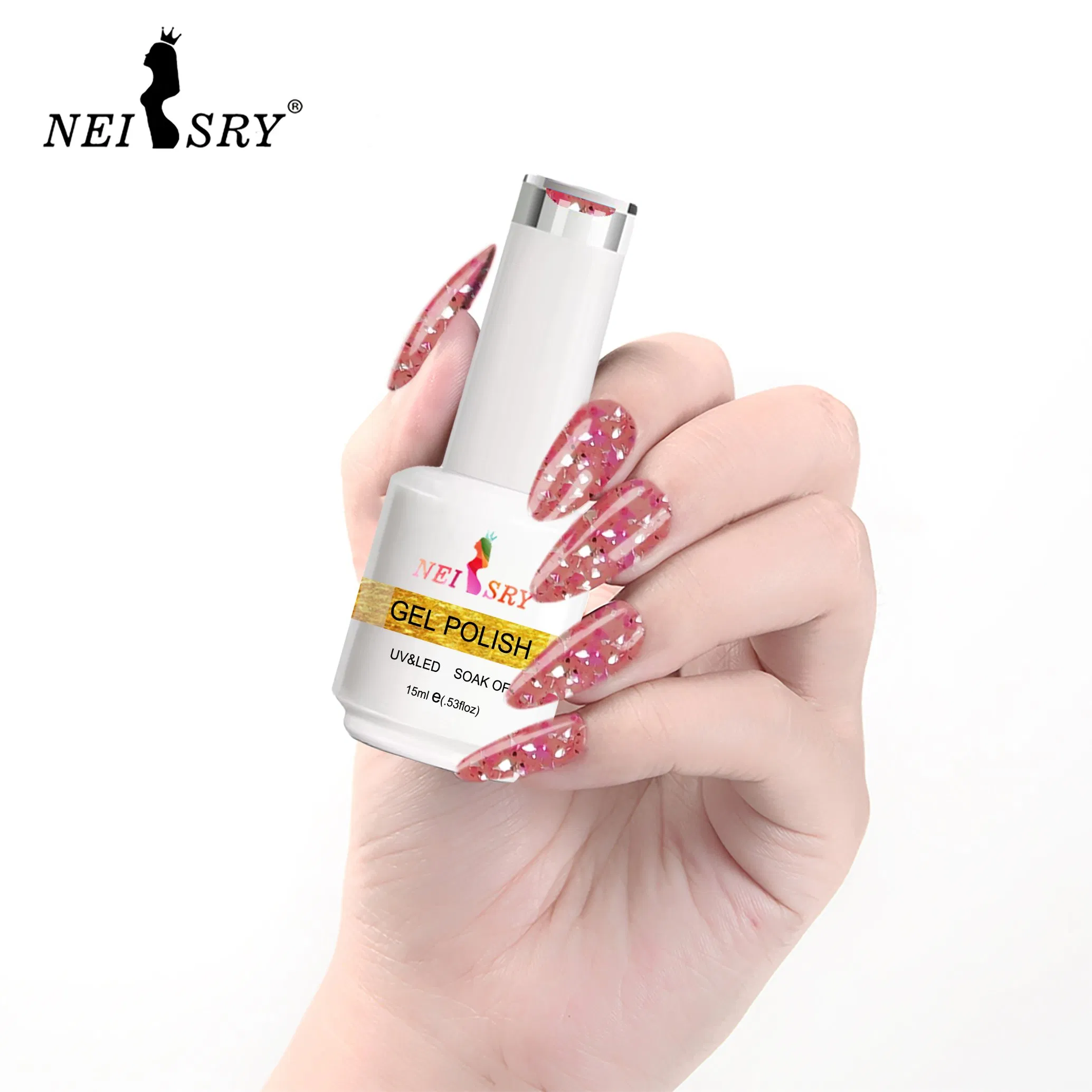 Guangdong Private Label 3D 5 in 1 Wholesale 15ml UV Nail Gel Polish