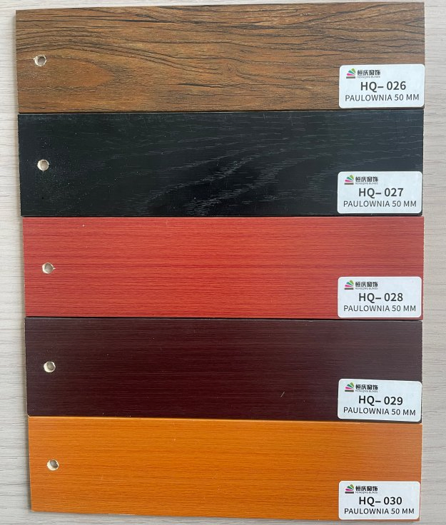 High-Quality Wooden Slats for Blinds, a Durable Choice