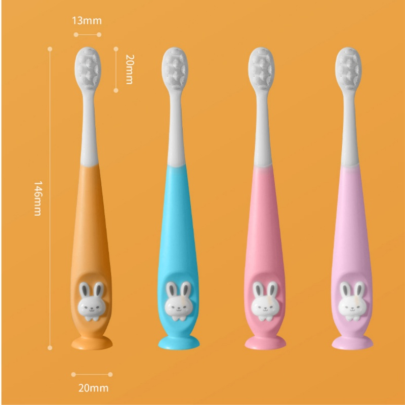 Cartoon Rabbit Supersoft Bristles Toothbrush for Kids