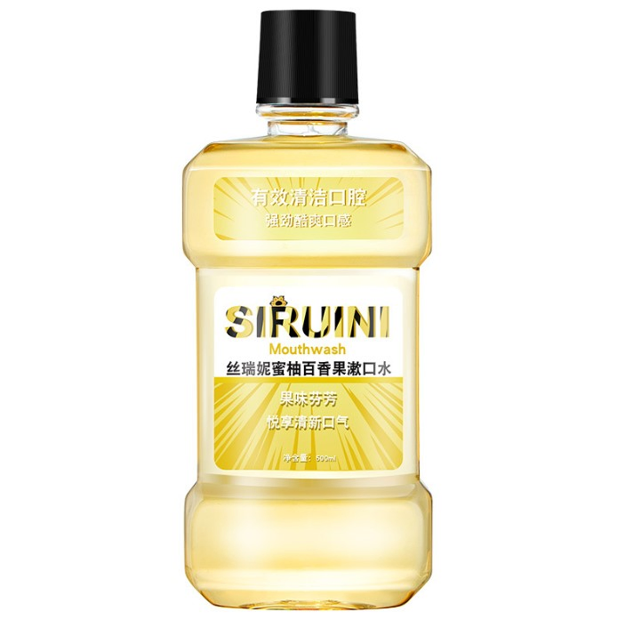 SJ Mint Mouthwash Oral Rinse Antiseptic Mouthrinse Free Formula Dental Care Product Oral Health Custom Organic Mouthwash