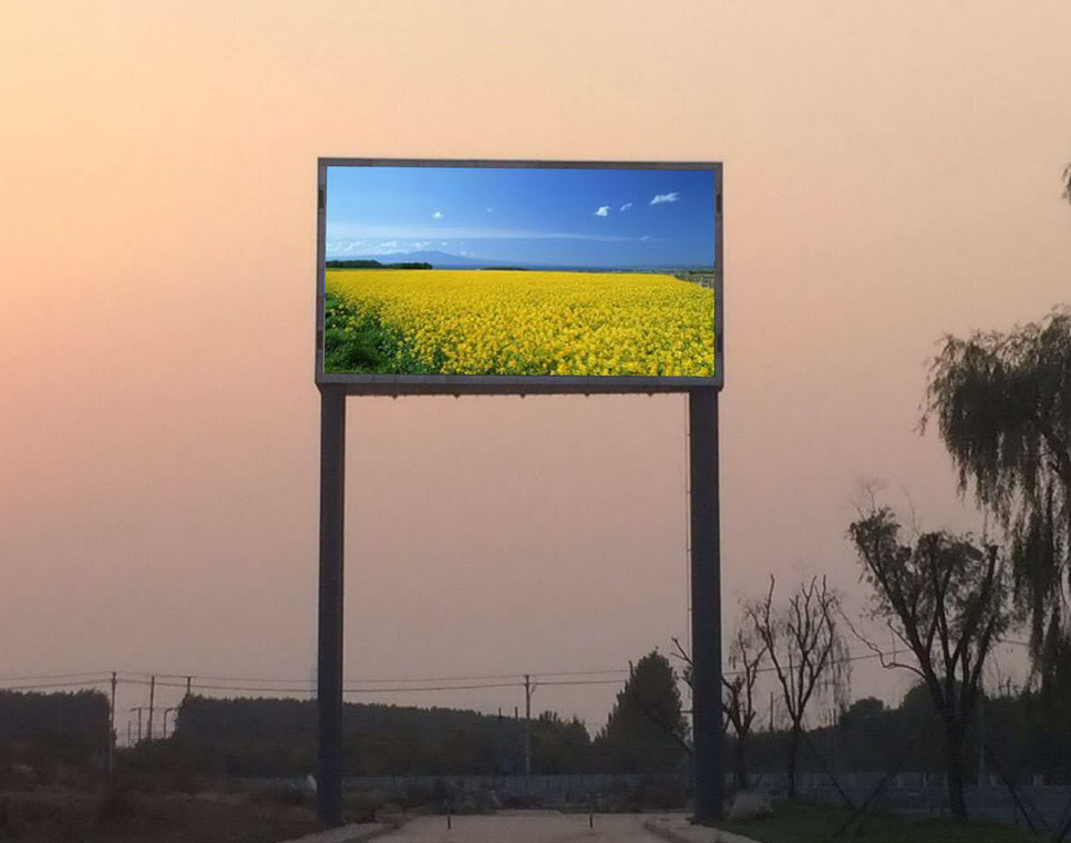 Outdoor IP65 Waterproof P10 Digital Video Advertising Billboard LED Display