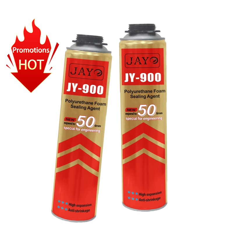 UV Resistant Adhesive Spray Foam Weatherproofing Polyurethane Foam 750ml