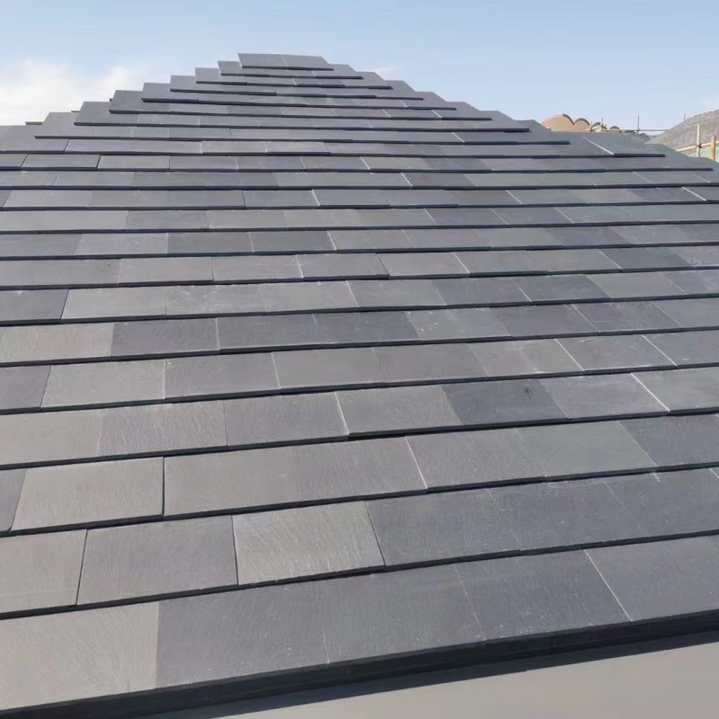 High-Quality Chinese Black Roof Slate Tile
