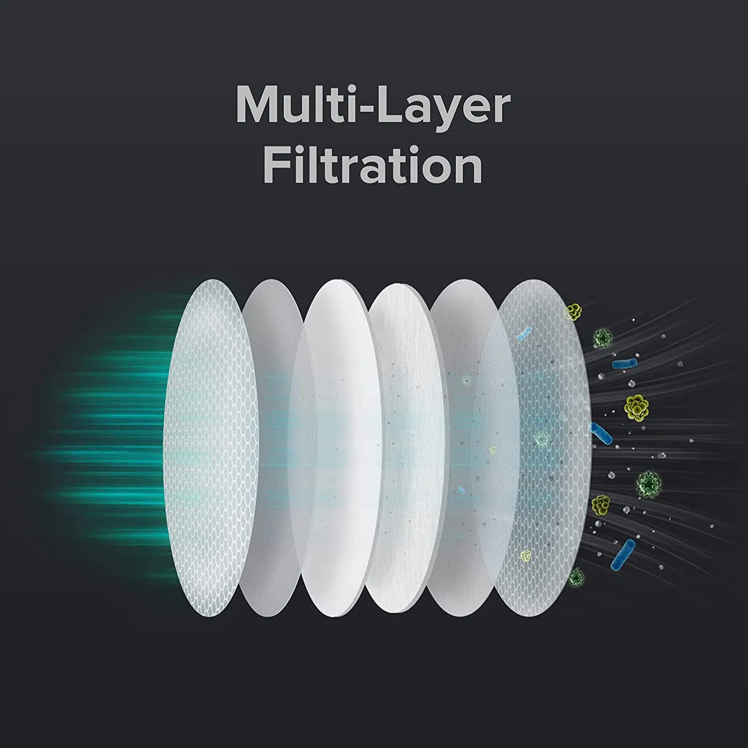 New Arrival Replacement Front Cotton Filter for Xiaomi Roborock H7 Handheld Vacuum Cleaner Parts