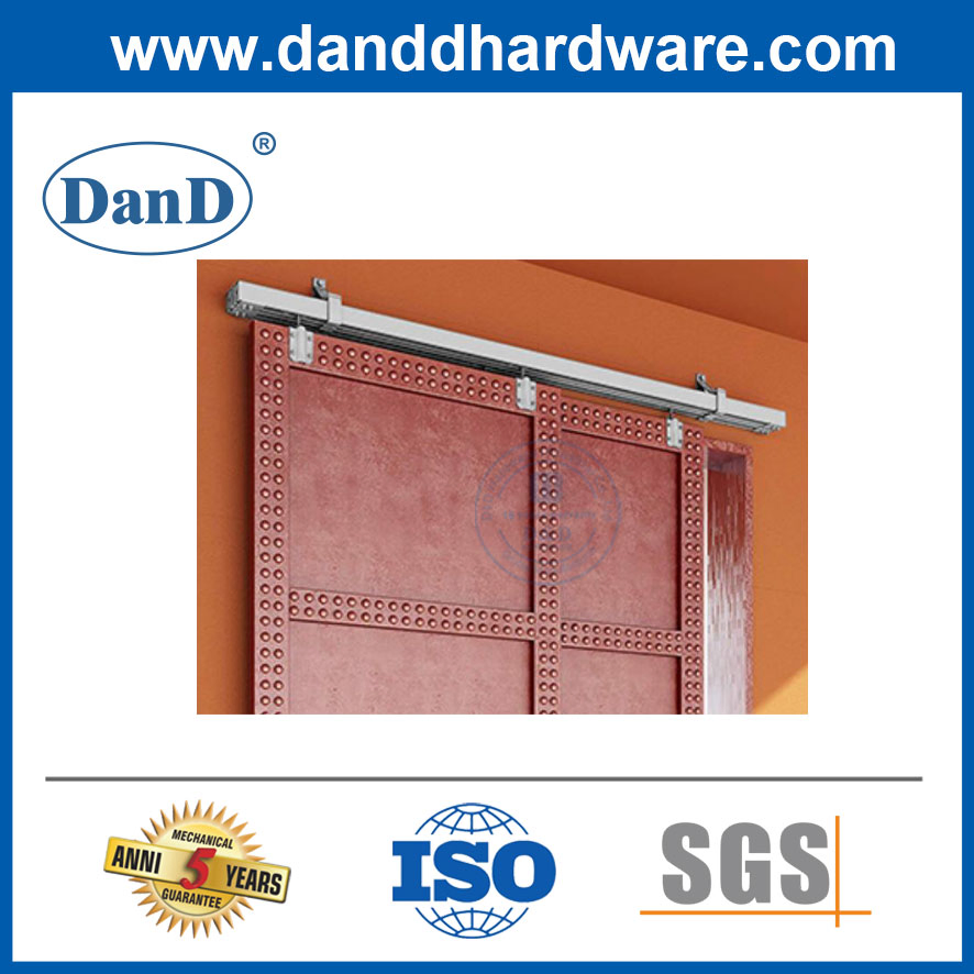 Professional Heavy Duty Sliding Door Hardware Set Screws Accessories Roller Track