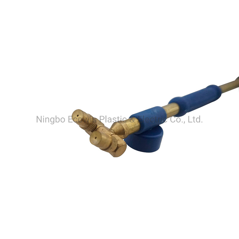 Garden Watering Cap Brass Handle Water Spray Twist Nozzle