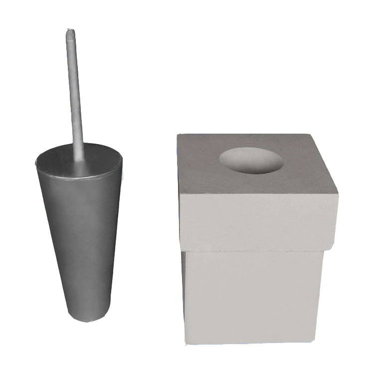 China Manufacturers Steel Ladle Refractory Bricks High Aluminum Seating Block