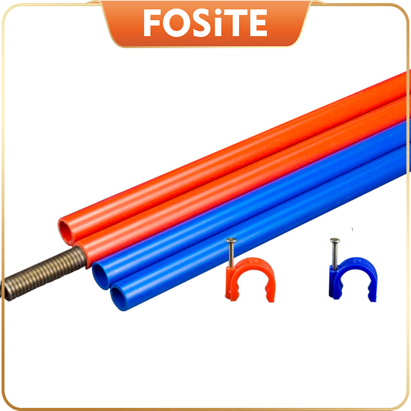 China Manufacturer PVC Electrical Conduit, Flame Retardant Threading Sleeve for Wiring
