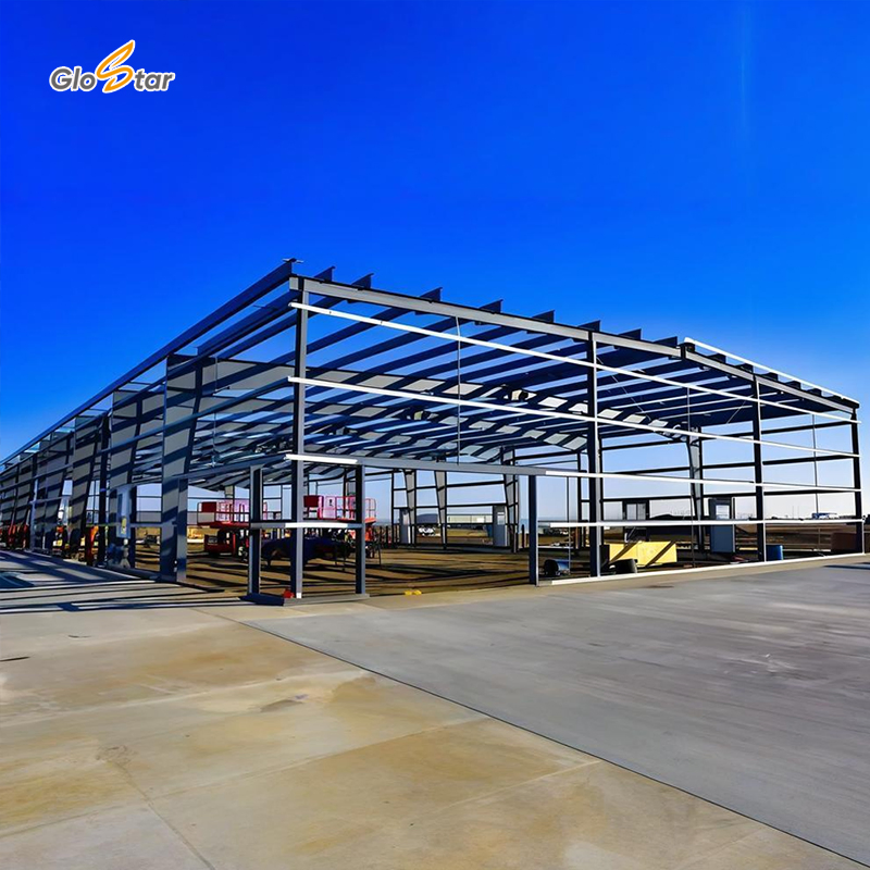 Light Steel Structure Workshop Warehouse Fast Installation for Export